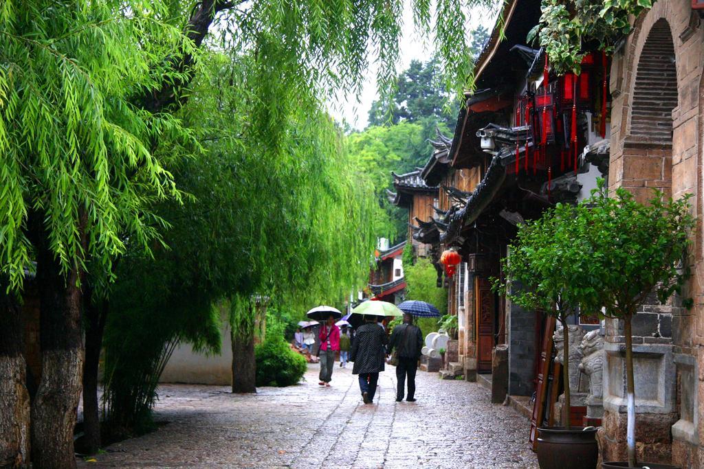 Lao Shay Youth Hostel Lijiang Lijiang  Bagian luar foto