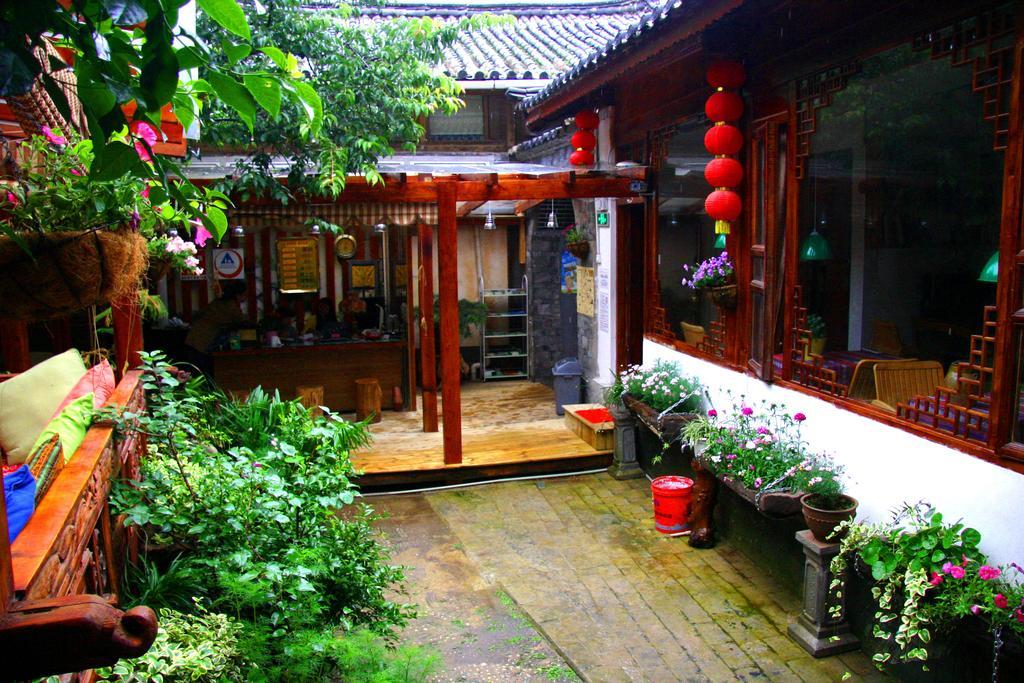 Lao Shay Youth Hostel Lijiang Lijiang  Bagian luar foto